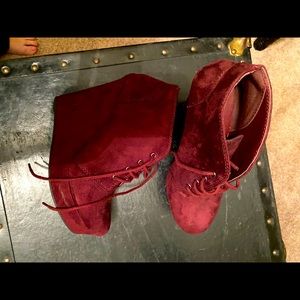 Wedge Angle Boots